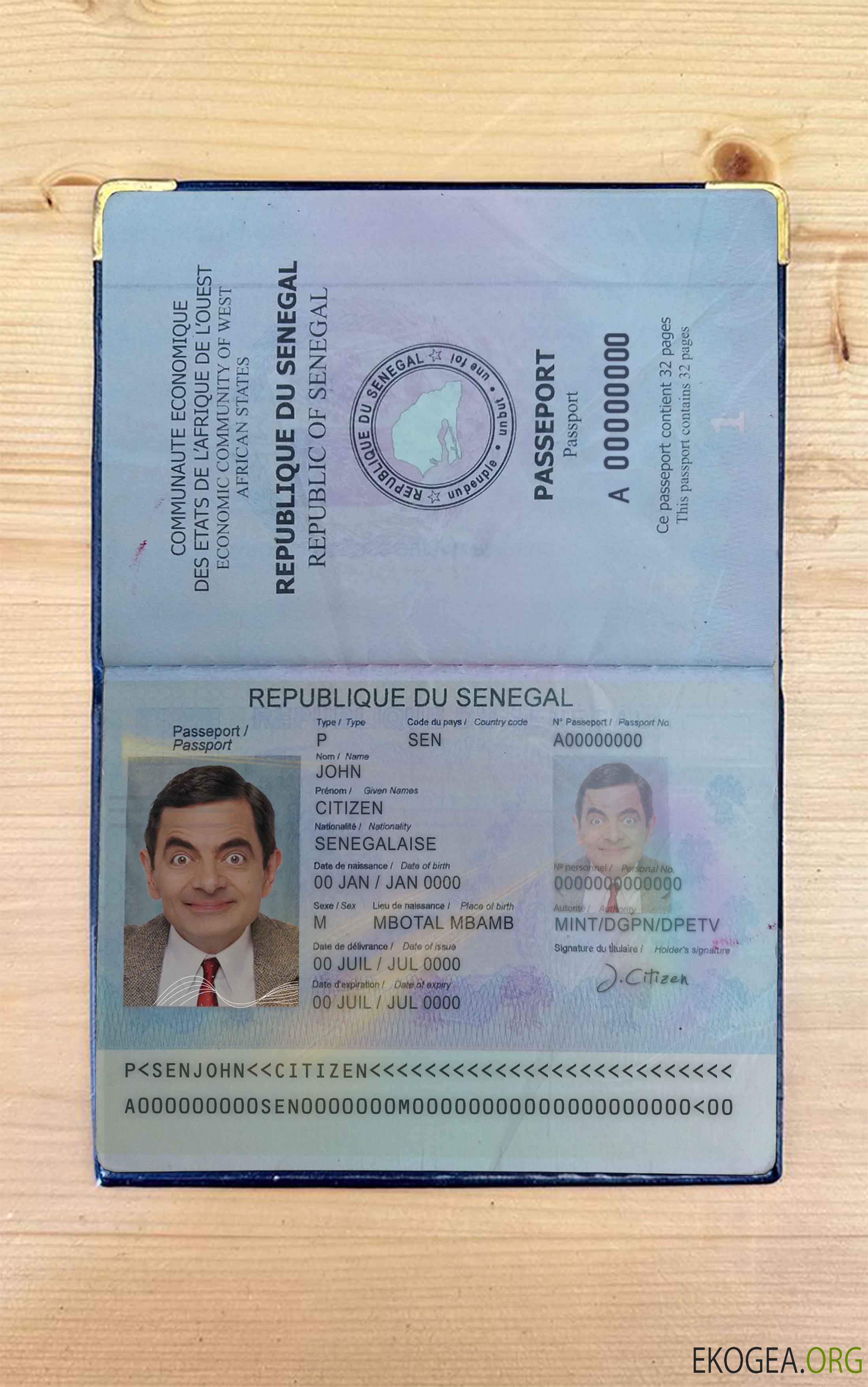 Look photo du col du Sénégal